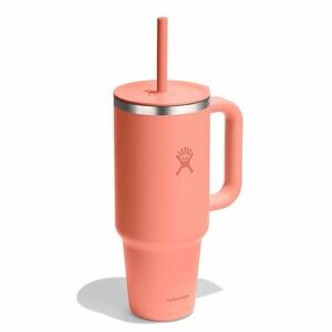 NWT Hydro Flask Coral Tumbler 40oz with Straw